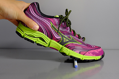 Het compenseren van de afwikkeling van de voet Het compenseren van de afwikkeling van de voet