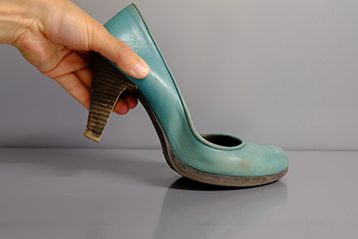 Het compenseren van de afwikkeling van de voet Het compenseren van de afwikkeling van de voet